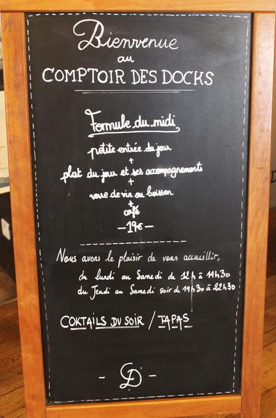 Restaurant Le Comptoir des Docks Marseille