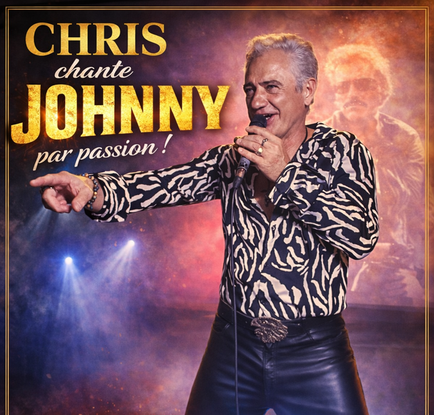 Spectacle : Chris chante Johnny