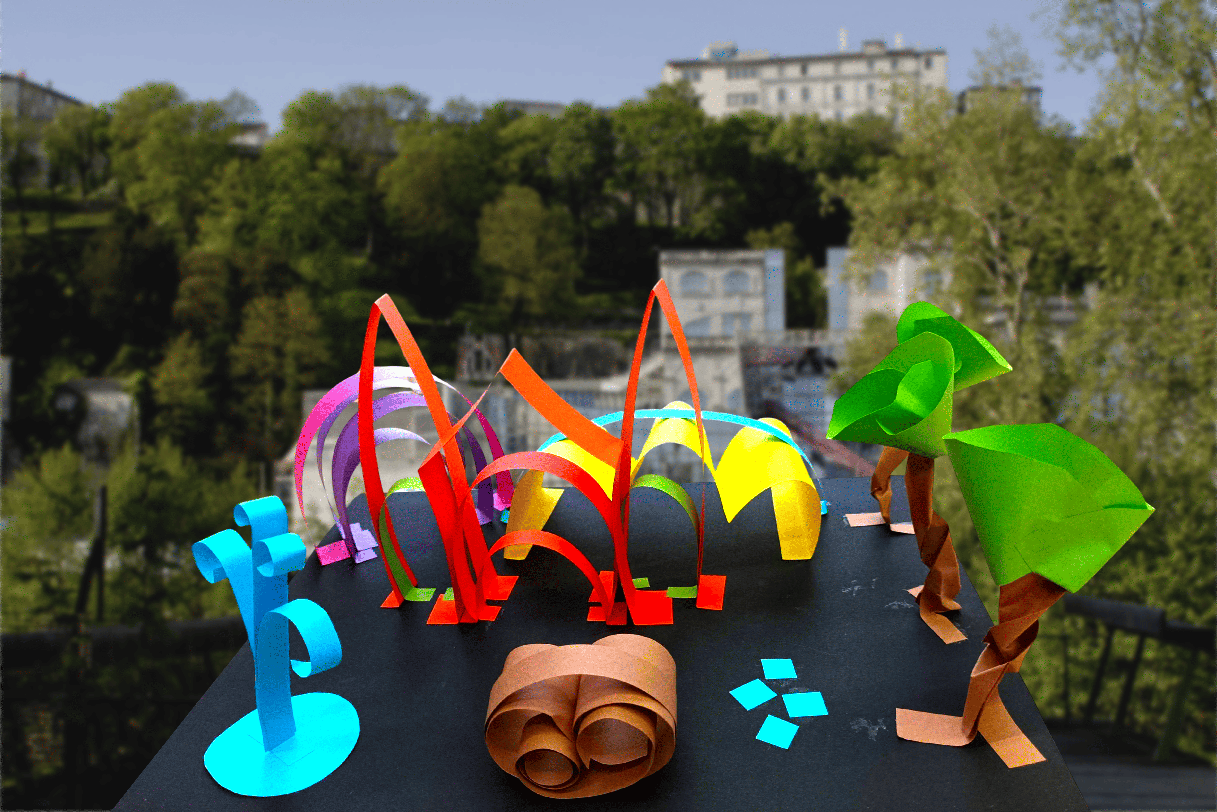 Les z'arteliers en famille - La ville en papier