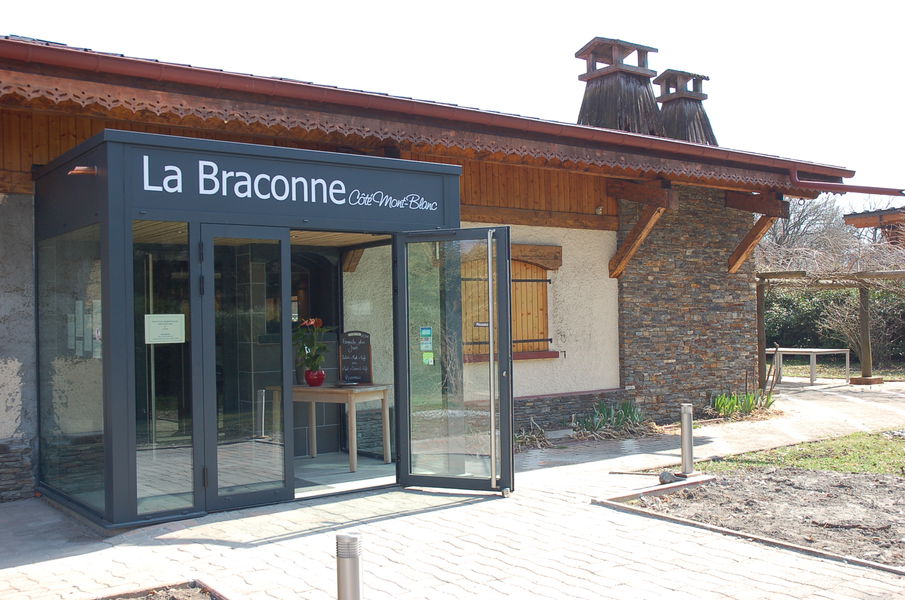 Restaurant la Braconne côté Mont-Blanc