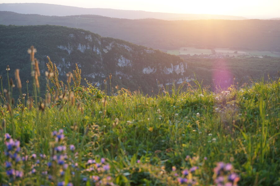 Coucher de soleil Balvay
