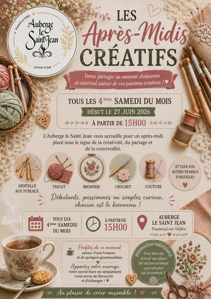 Les Après midis créatifs