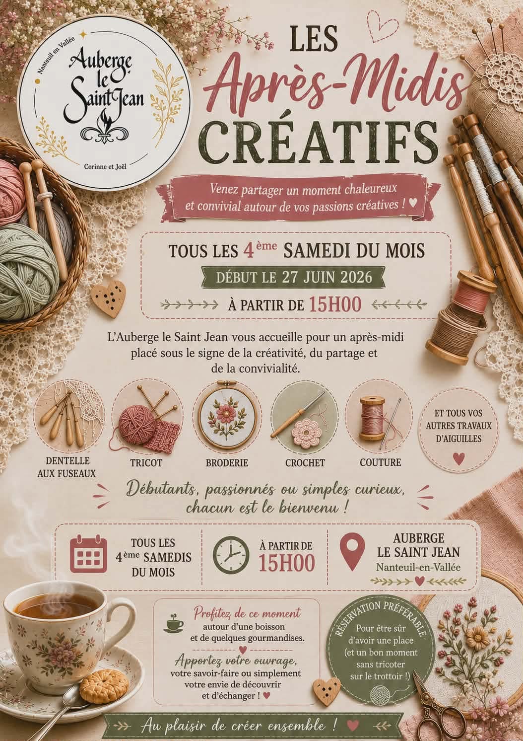 Les Après midis créatifs_Nanteuil-en-Vallée