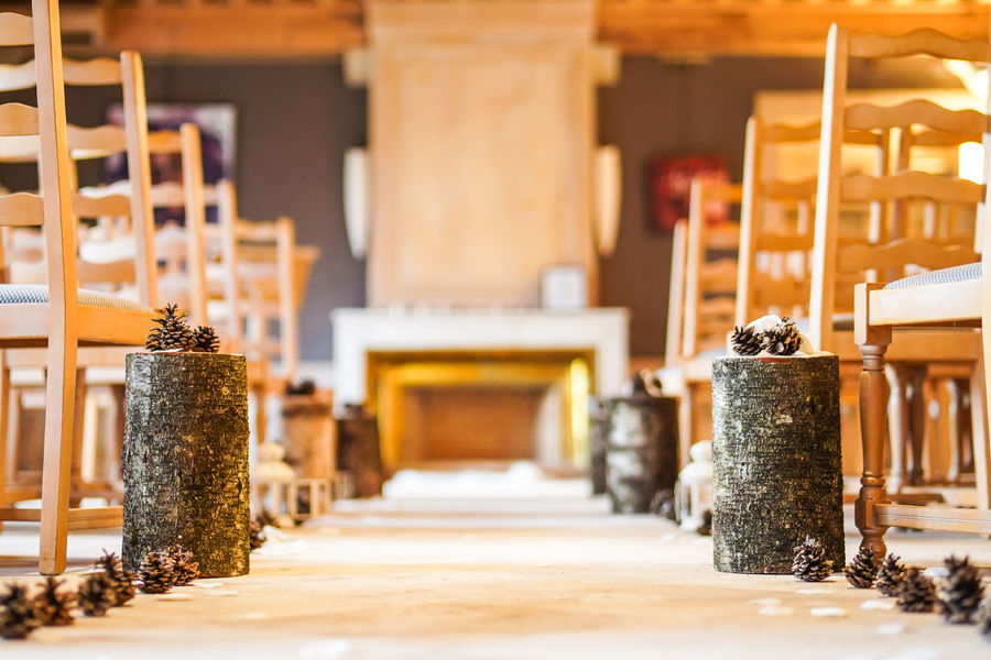 Cérémonie dans la salle du Château