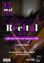 Affiche concert récital