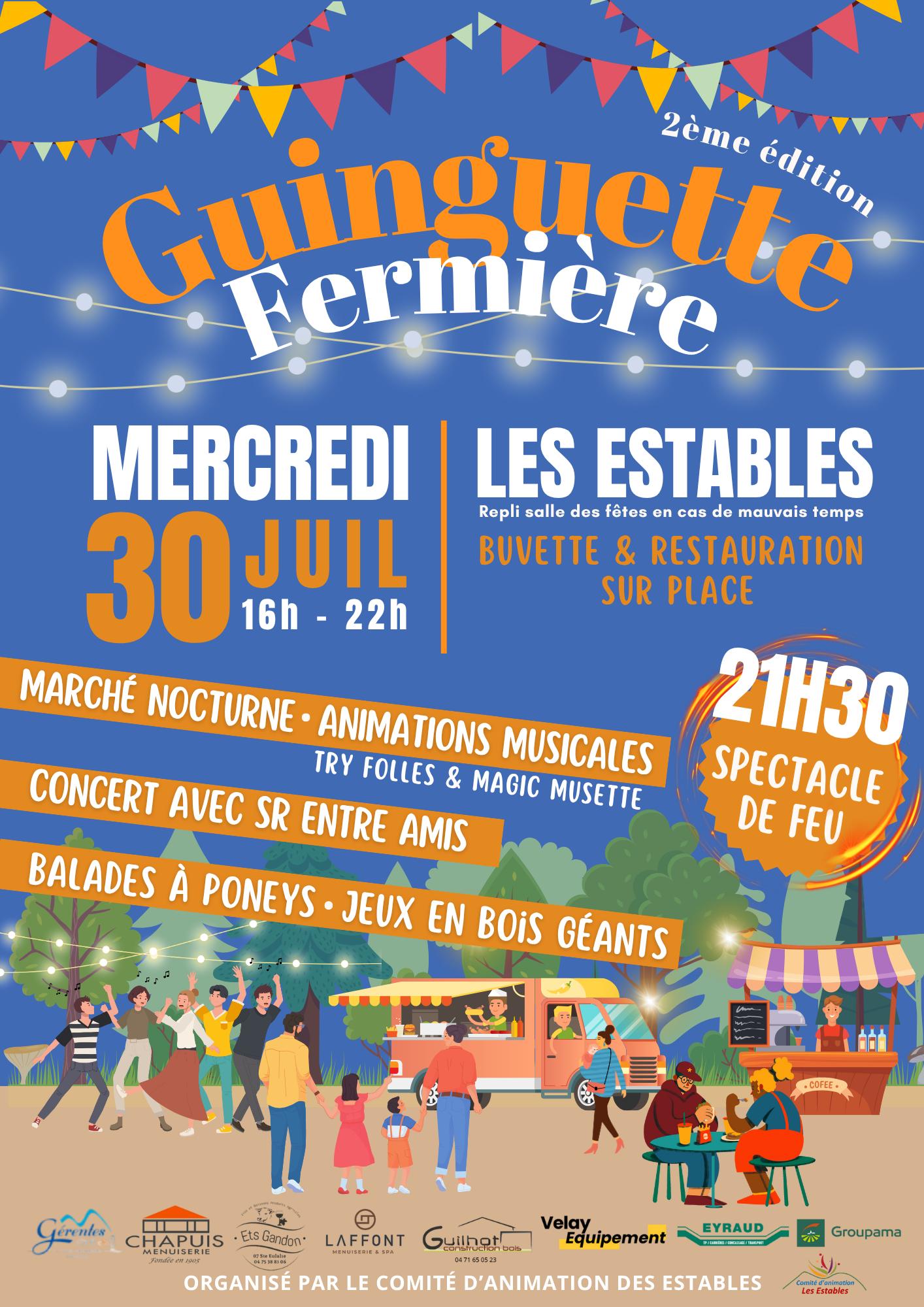 Guinguette Fermière - marché nocturne