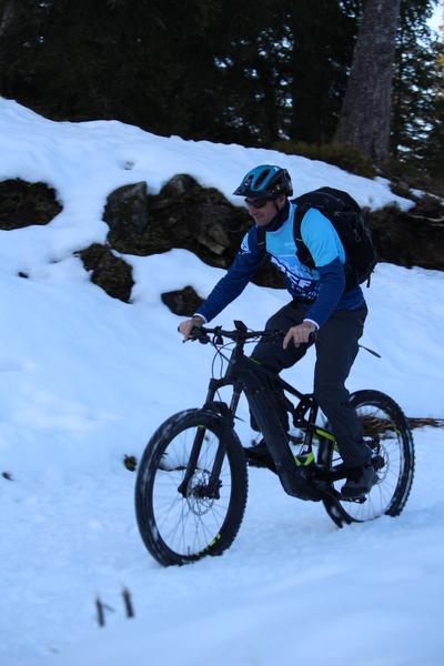 Aravis VTT sur neige_Saint-Jean-de-Sixt