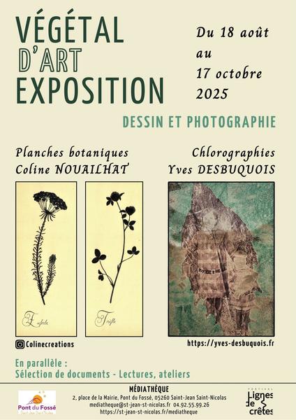Exposition ART végétal_Saint-Jean-Saint-Nicolas