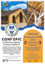Conf'Epic : la halle de Crémieu_Balcons du Dauphiné