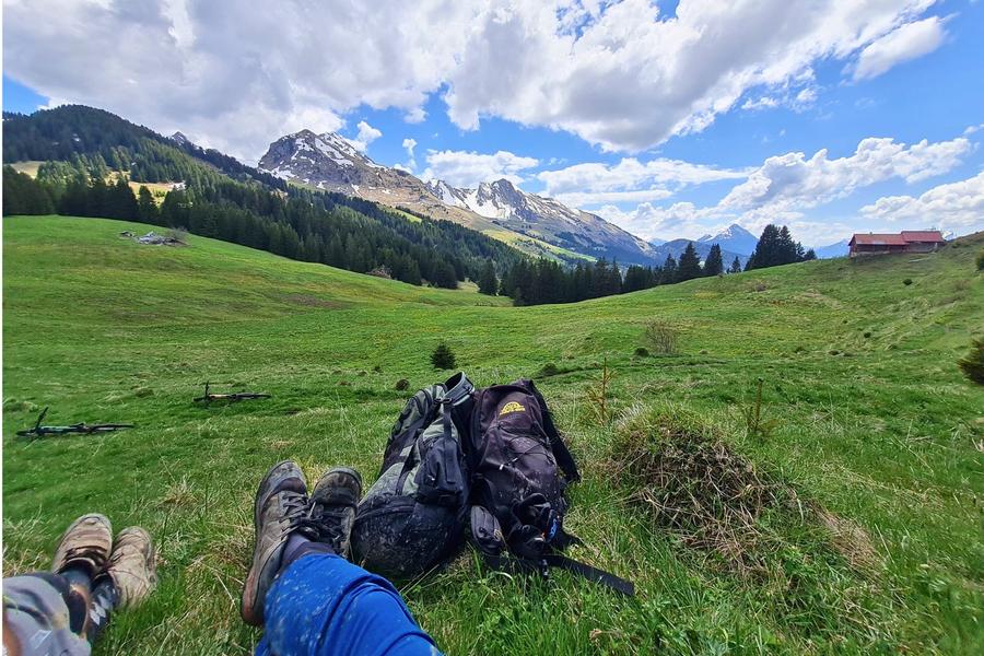 Séjour VTT électrique en itinérance des Aravis à l'espace Diamant_Le Grand-Bornand