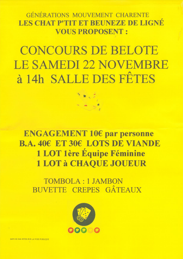 Concours de belote_Ligné