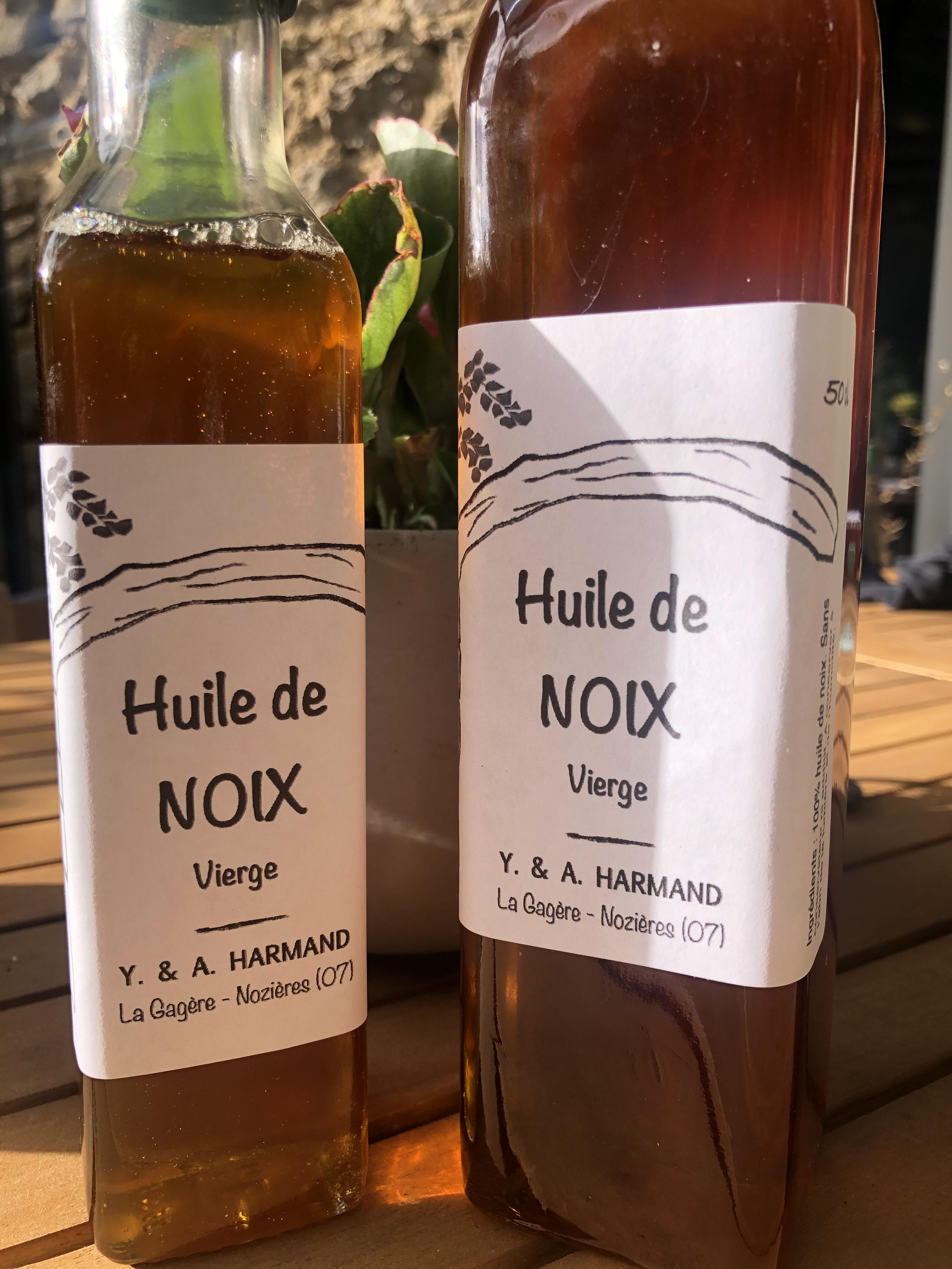 Huile de noix