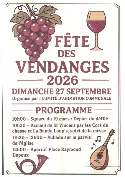 Fête des vendanges