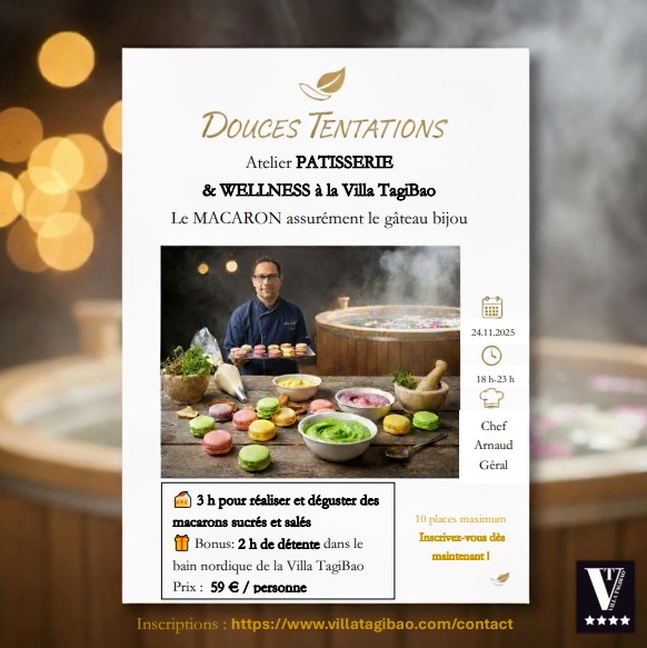 Douces tentations: Atelier Pâtisserie & Bien-être