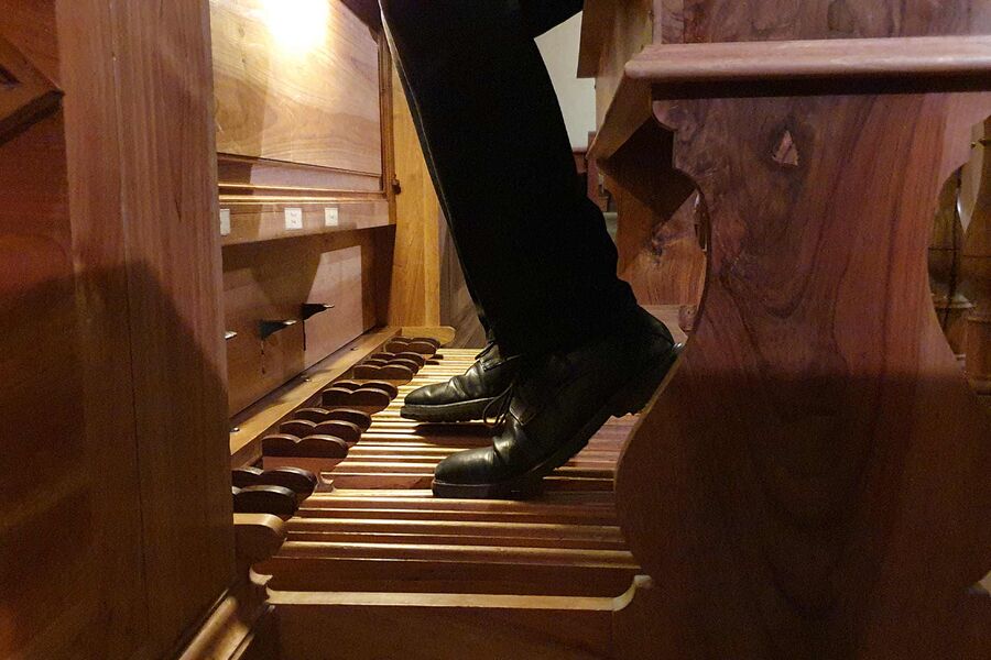 L'orgue à tuyaux de l'église de Manigod