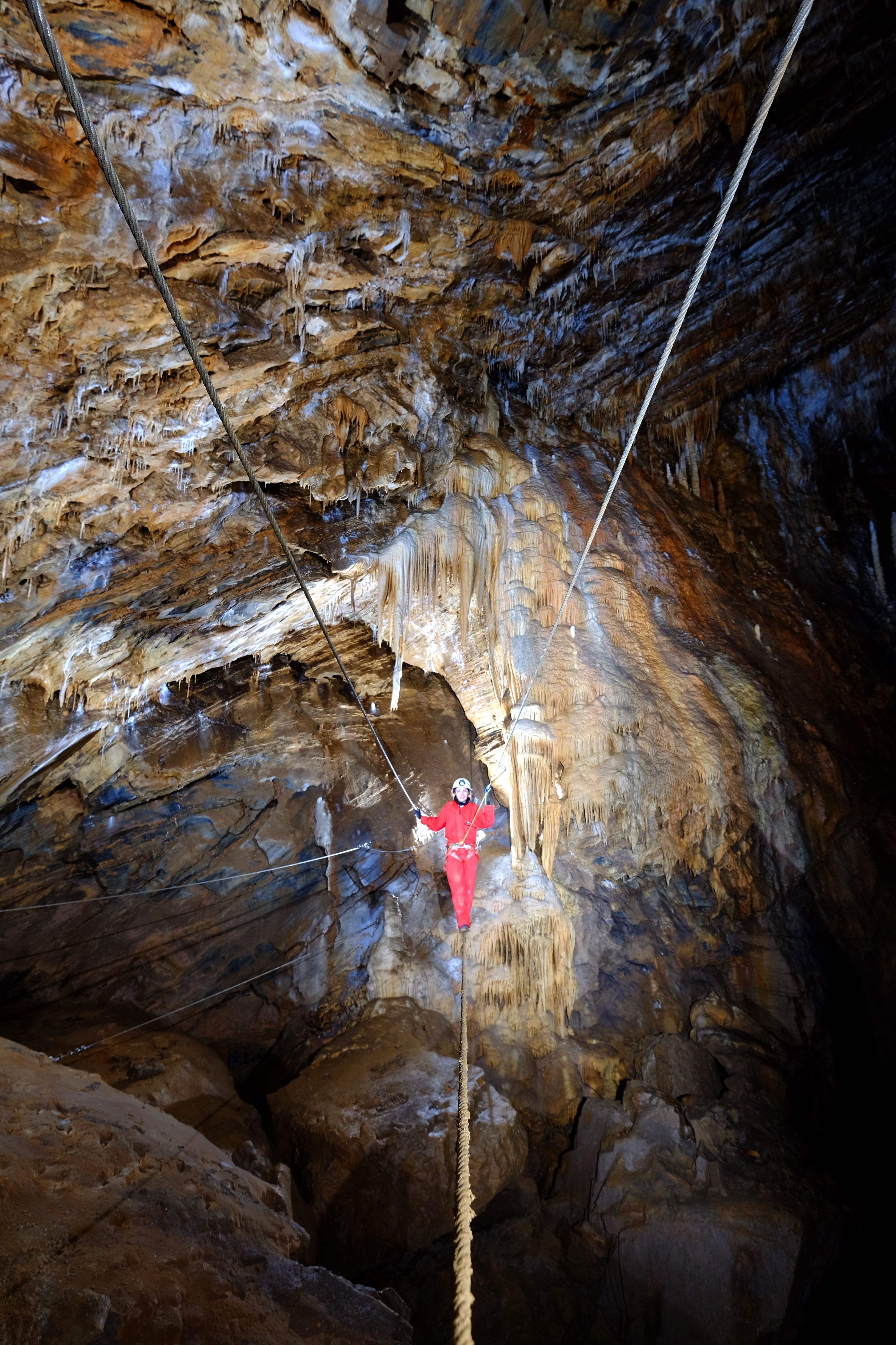 Accro Grotte de Cabrespine - Photographie M.RANDA pour SETSN (1)
