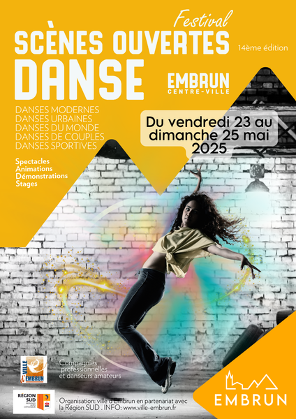 Festival Scènes ouvertes de danse à Embrun - 14e édition_Embrun - © Ville d'Embrun - Service animations Festival Scènes ouvertes de danse à Embrun - 14e édition_Embrun - © Ville d'Embrun - Service animations