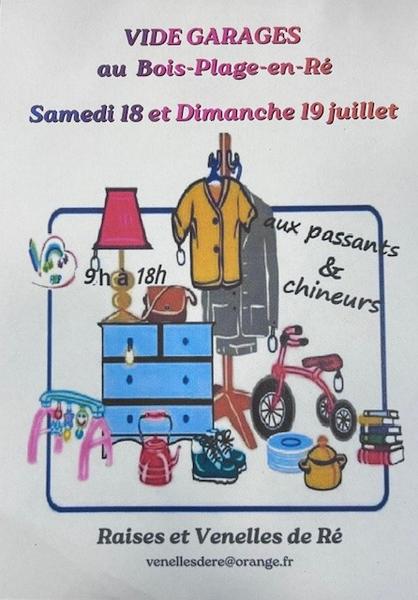 Vide garages des raises et venelles