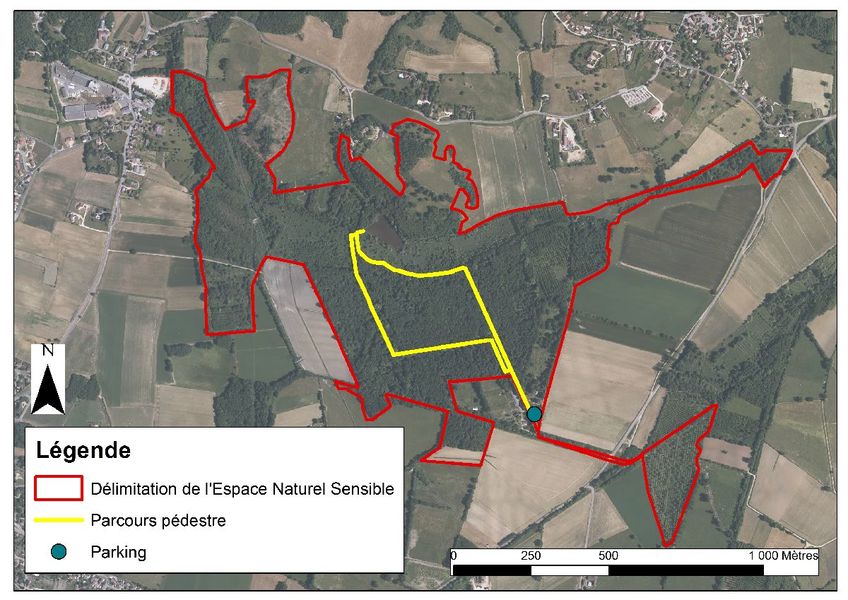 Plan de situation du site