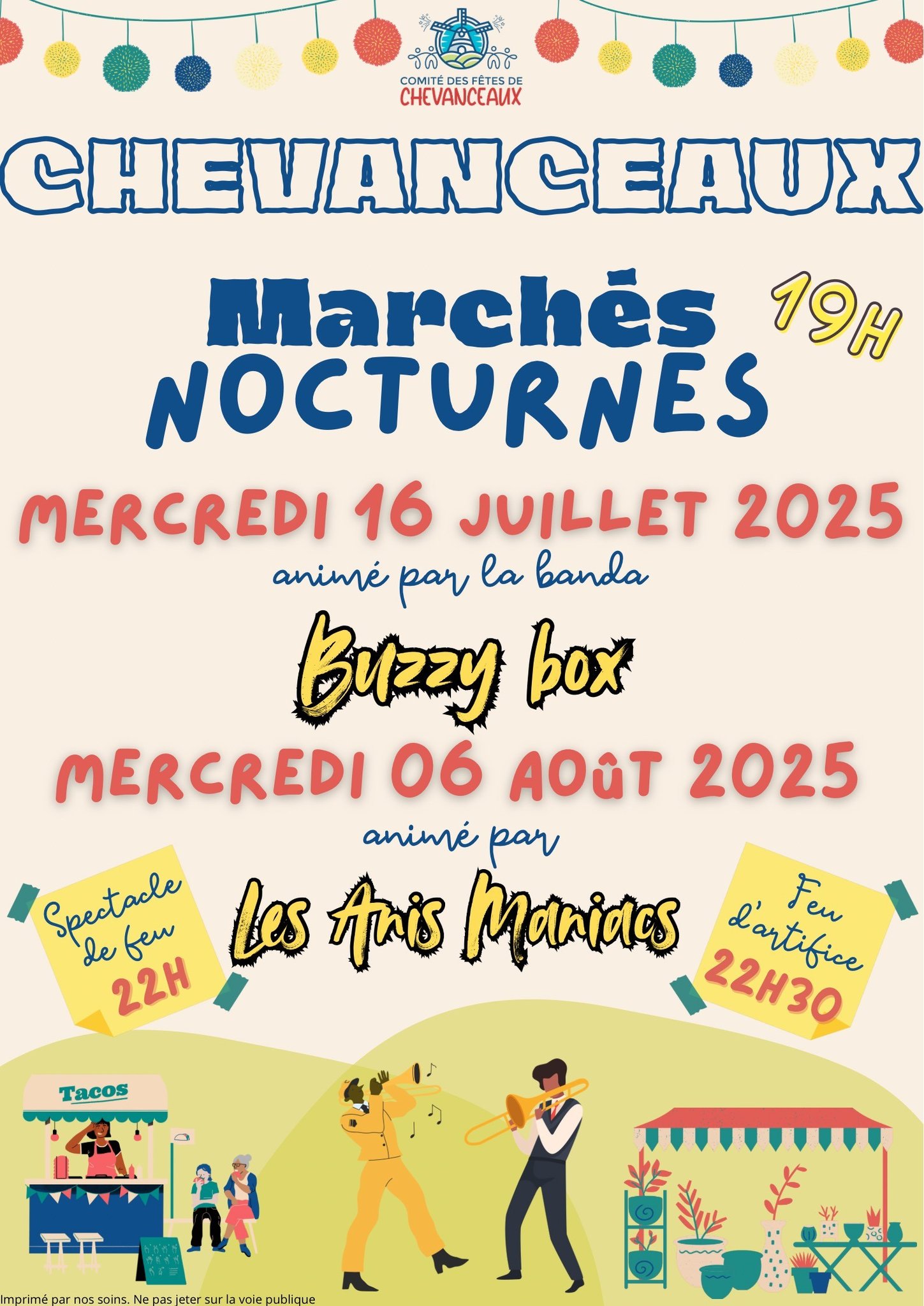 Marchés nocturnes à Chevanceaux