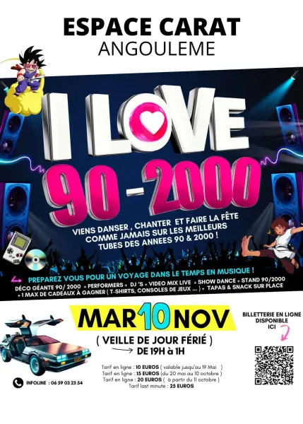 Soirée I love 90
