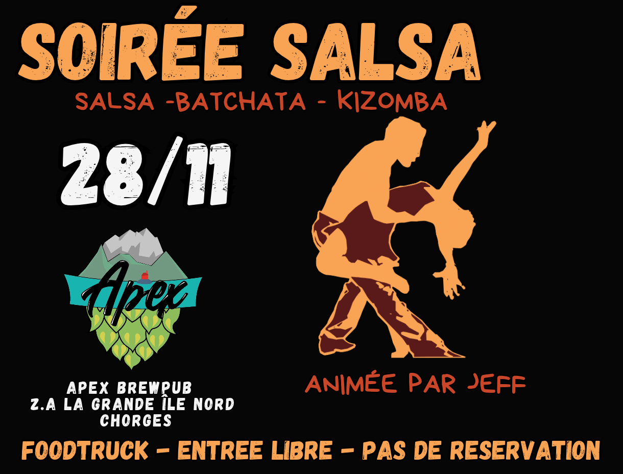 Soirée Salsa - Apex Brewpub