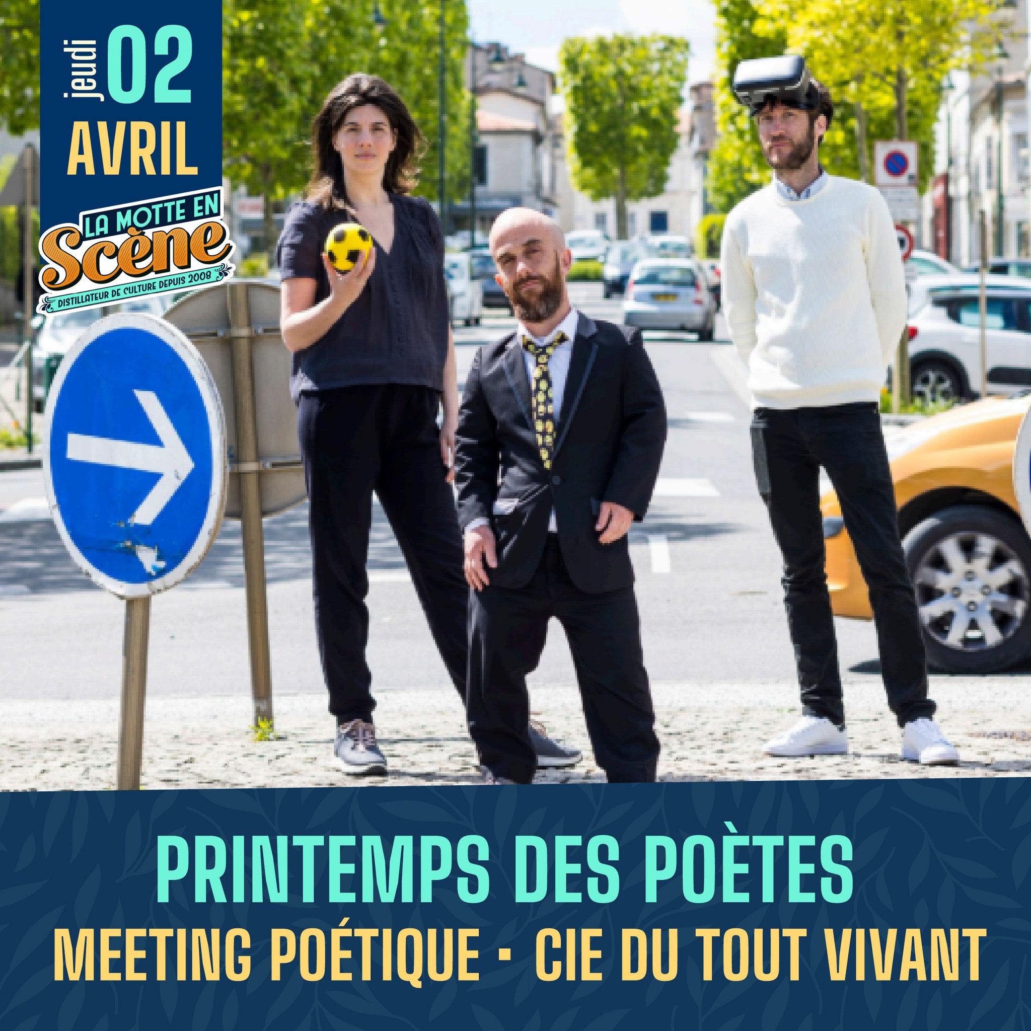 Printemps des Poètes • Meeting poétique • Cie du Tout Vivant