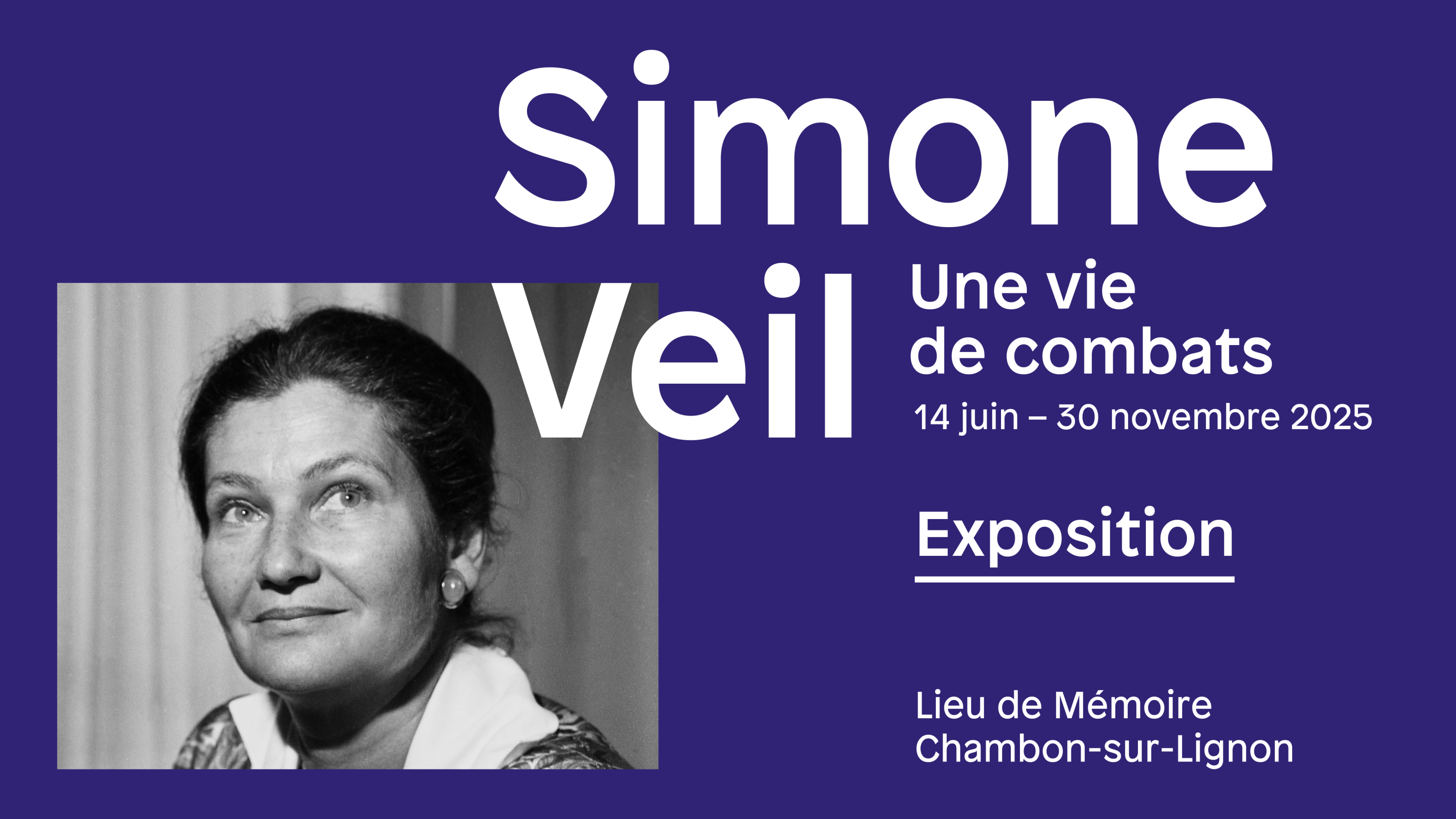 Visite guidée " Simone Veil, une vie de combats "