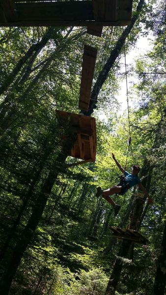 Parcours accrobranche