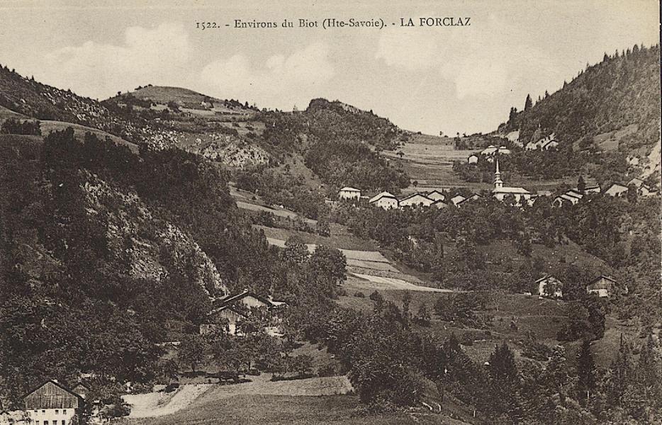 Photo historique La Forclaz Photo historique La Forclaz