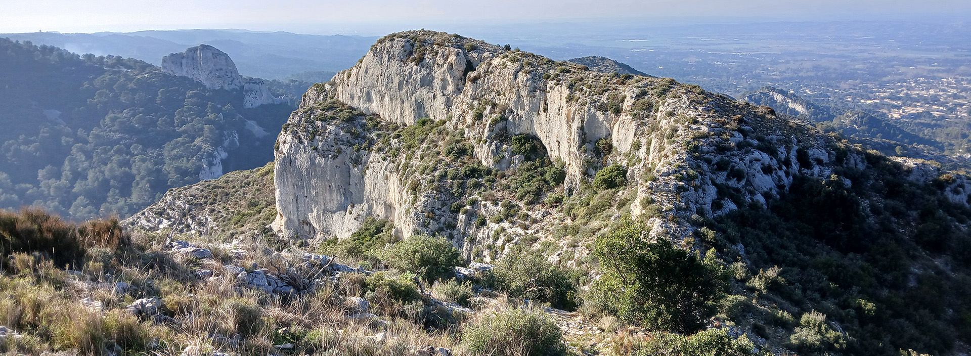 Site d'escalade de Saint-Rémy-de-Provence - La Valample - Les arômes
