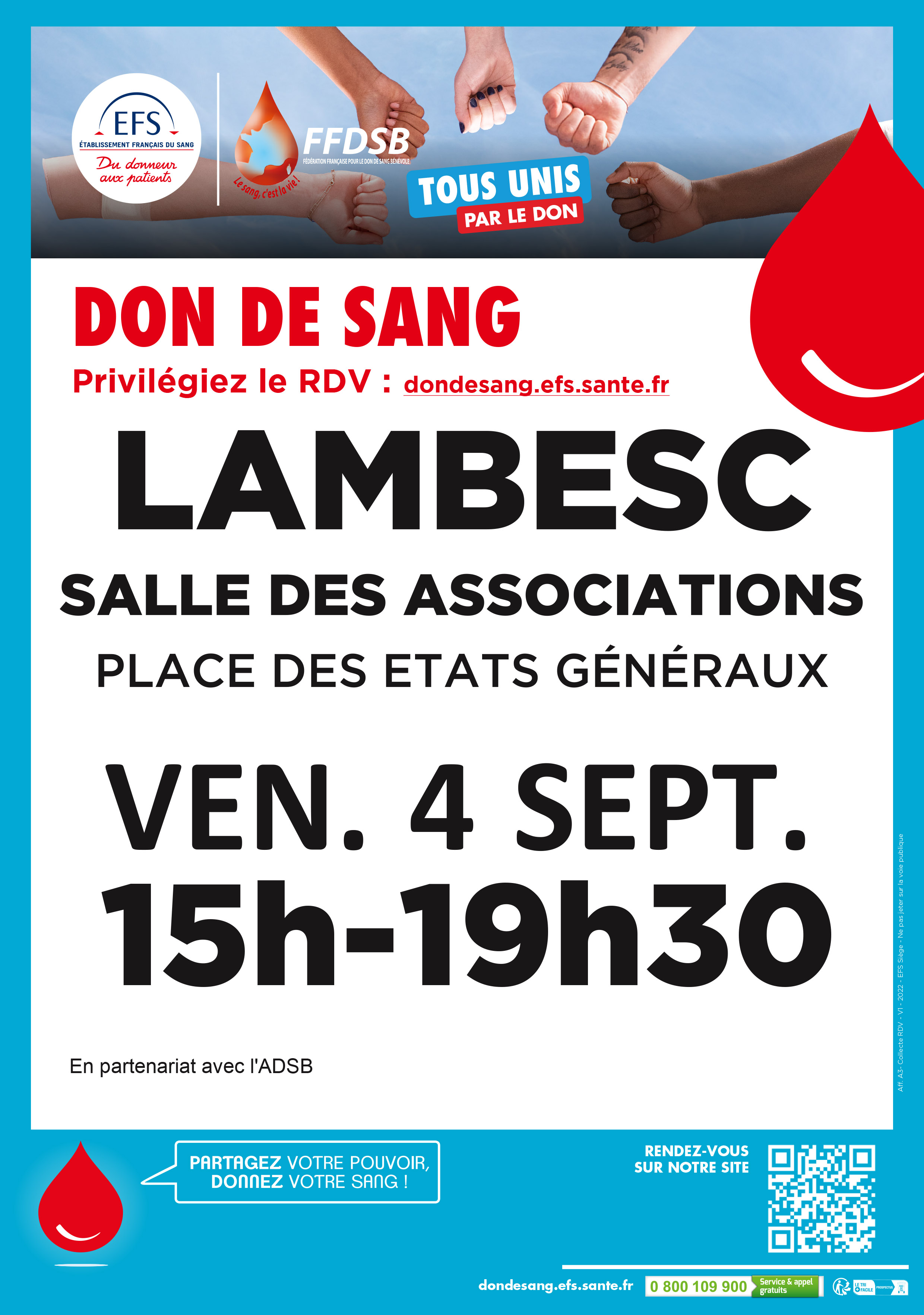 Collecte de sang