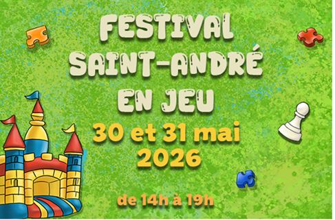 Festival Saint-André en Jeu — visuel événement