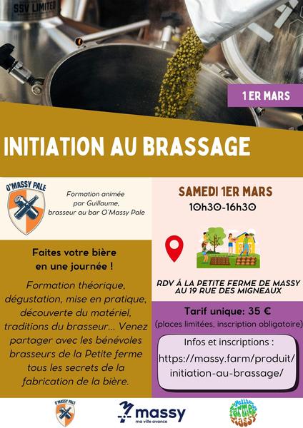 Connaitre et savoir fabriquer la bière- Initiation au brassage 