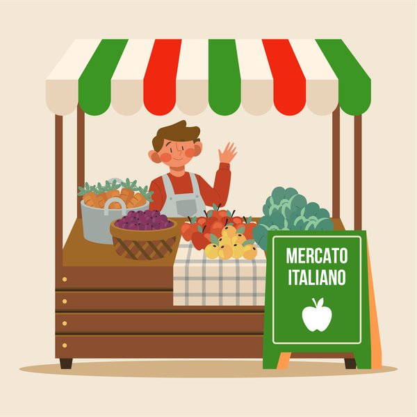 Marché Italien - Villeneuve-Loubet