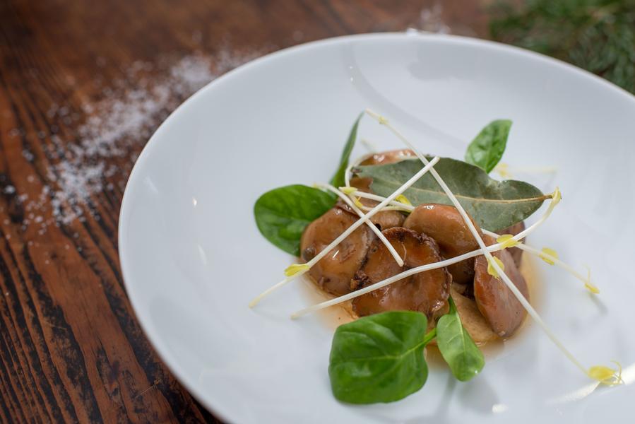 Salade de Sanguins, et pois chiches