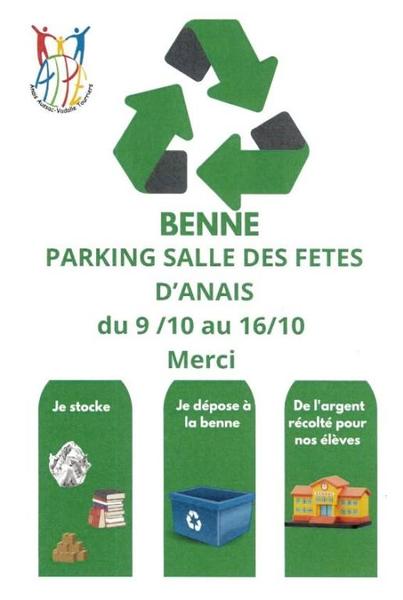 Benne à papier