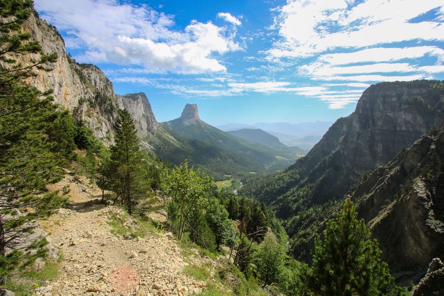 Le chemin du pas de l'aiguille