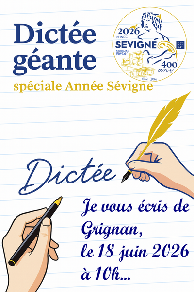 Dictée Géante - Grignan