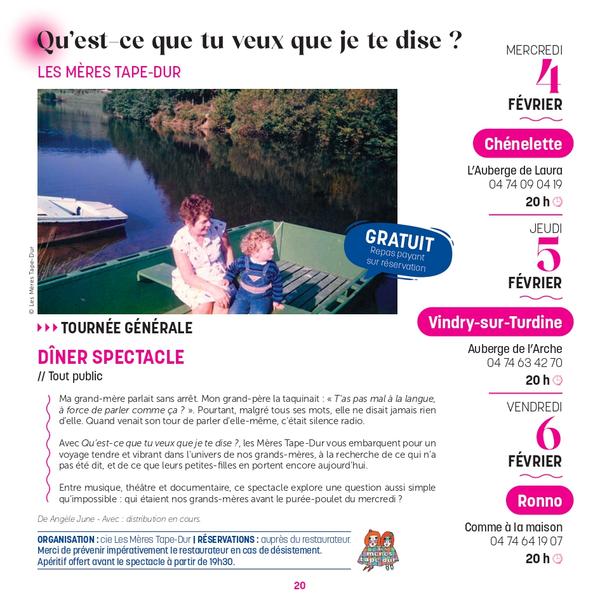 Qu\'est-ce que tu veux que je te dise ? - Vindry-sur-Turdine