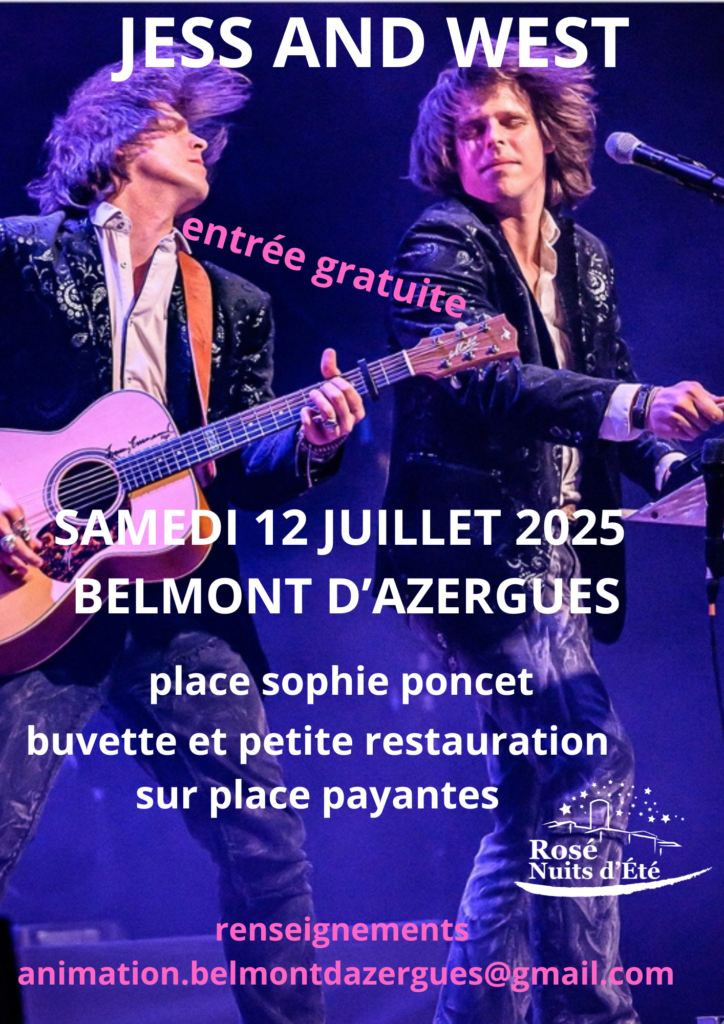 Concert d'été et marché artisanal