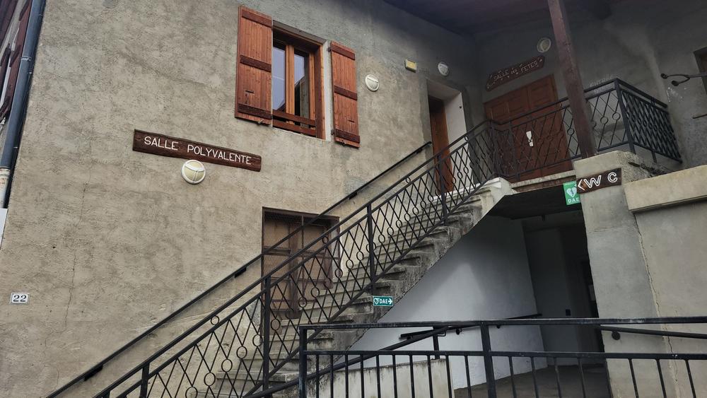 Toilettes Publiques - La Côte d'Aime salle des fêtes_La Plagne Tarentaise