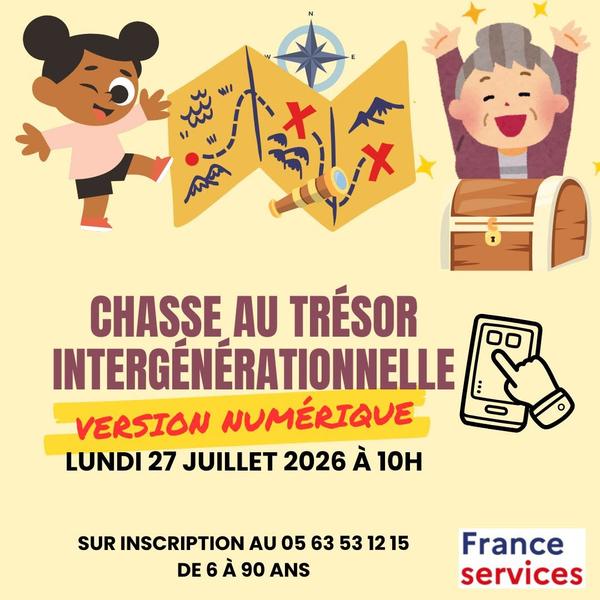 Chasse au trésor numérique - France Services Val81