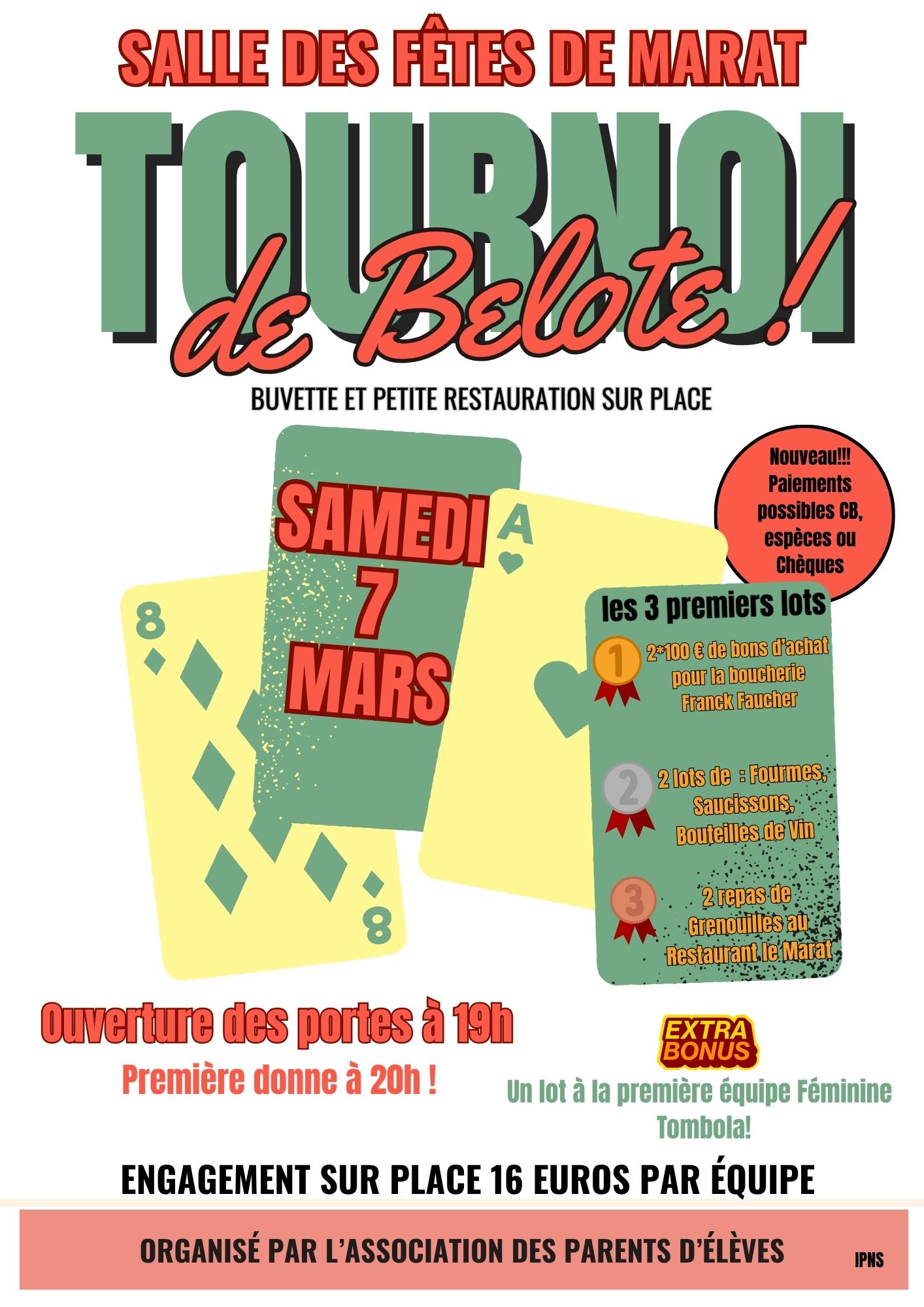 Concours de Belote de Marat
