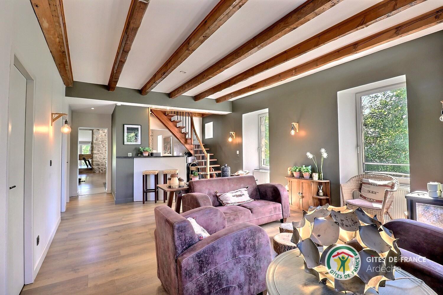 Coin salon plus intimiste