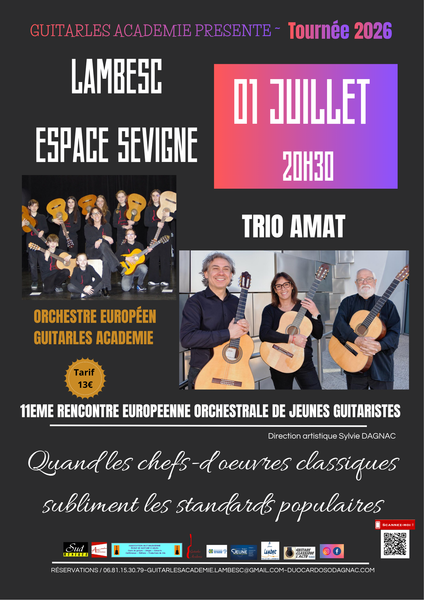 11ème Rencontre Européenne Orchestrale de Jeunes Guitaristes