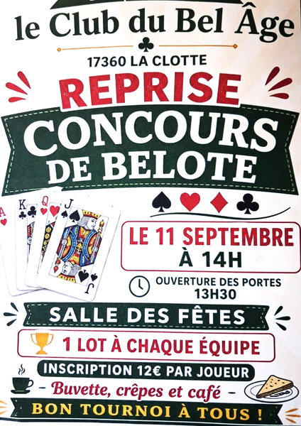 Concours de belote