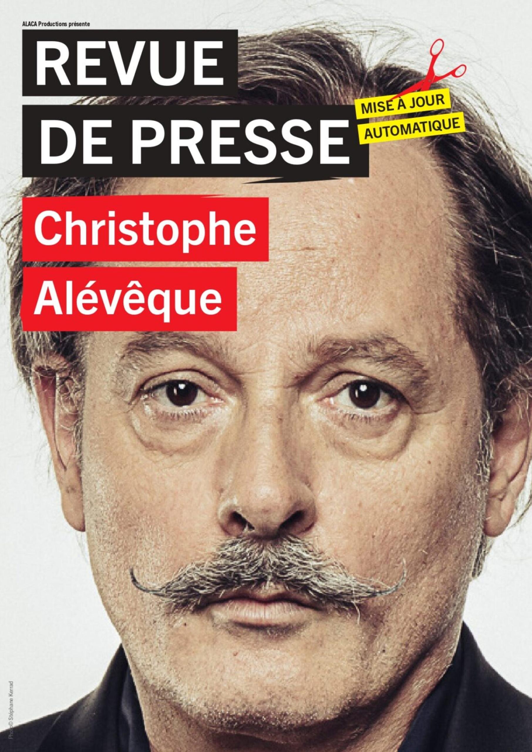 BD Comédie - Christophe Alévêque dans revue de presse