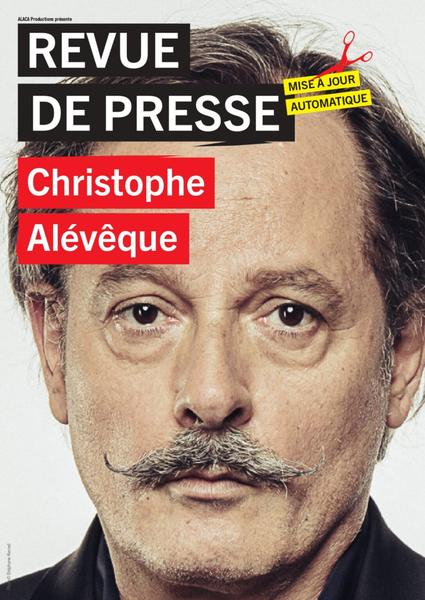 BD Comédie - Christophe Alévêque dans revue de presse