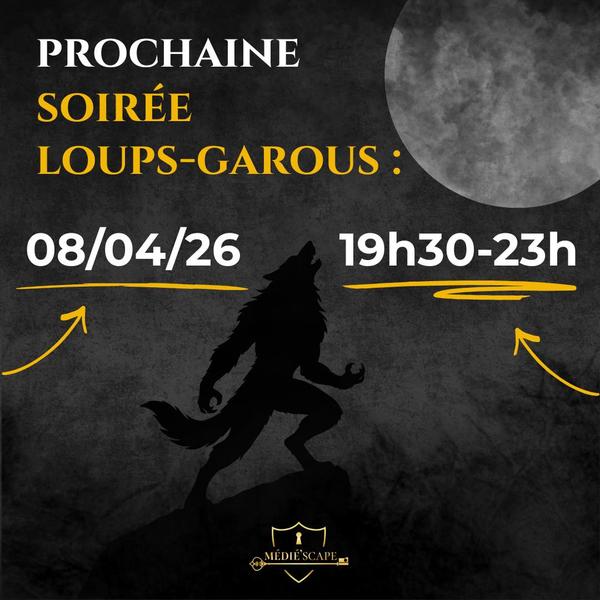 Soirée loup garou à Médié'scape_Crémieu